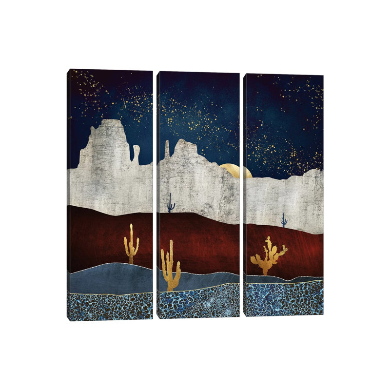 " Moonlit Desert " by SpaceFrog Designs 3 - Pieces