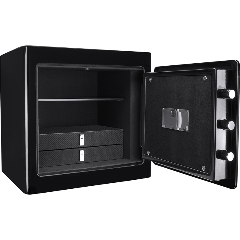 Coffre à bijoux noir 1,01 pied cube | Idée de cadeau, Noir mat