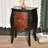American nightstand painted side cabinet