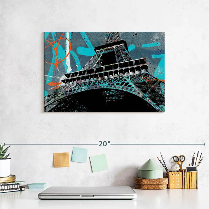 Ravi Eiffel Tower II, 8" H x 12" W