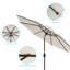 Kanila 108'' Market Umbrella-1154910016