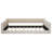 Full XL Size Upholstery Daybed And Side Storage Pocket,Beige-2087584532-2087584533