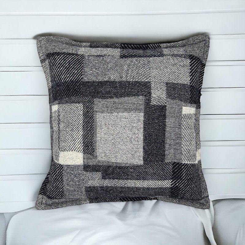 Plaid Throw Pillow Cover