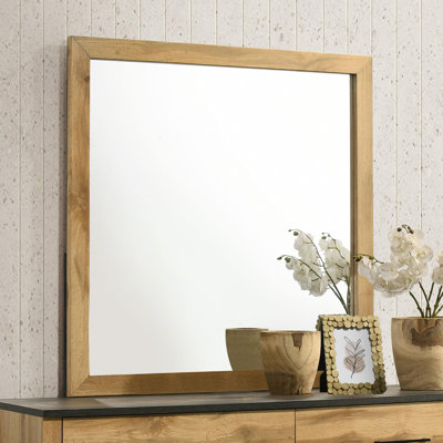 Aaleia Dresser Mirror Natural Pine