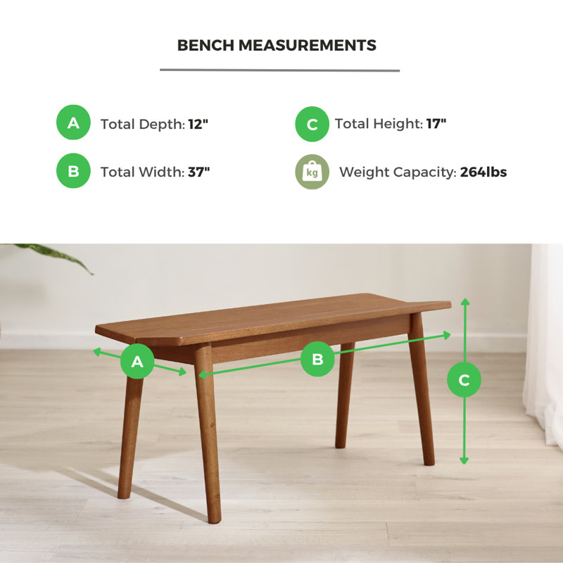 Petite table de salle à manger en bois effet noyer avec 2 chaises et banc Drea, Walnut, 3 Pieces: Table, 2 Benches