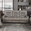 Greyish Brown Modern Reclining Sofa Set 3pc Sofa Loveseat Chair Plush Seating, Polished Microfiber Upholstery Solid Wood Frame Living Room Furniture