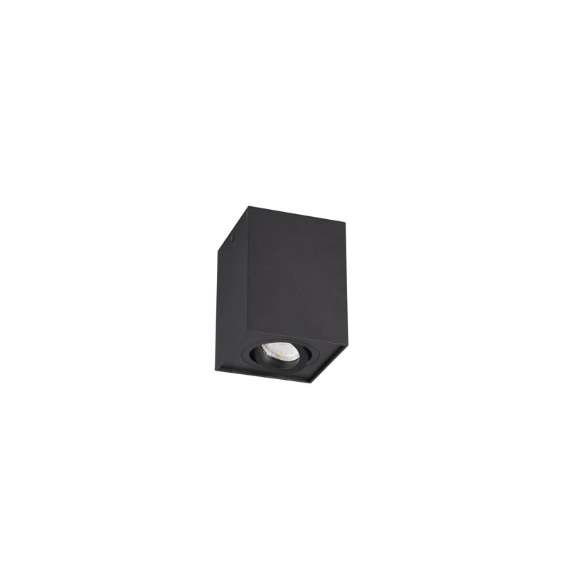 Dias 1-Light Flush Mount, Matte Black