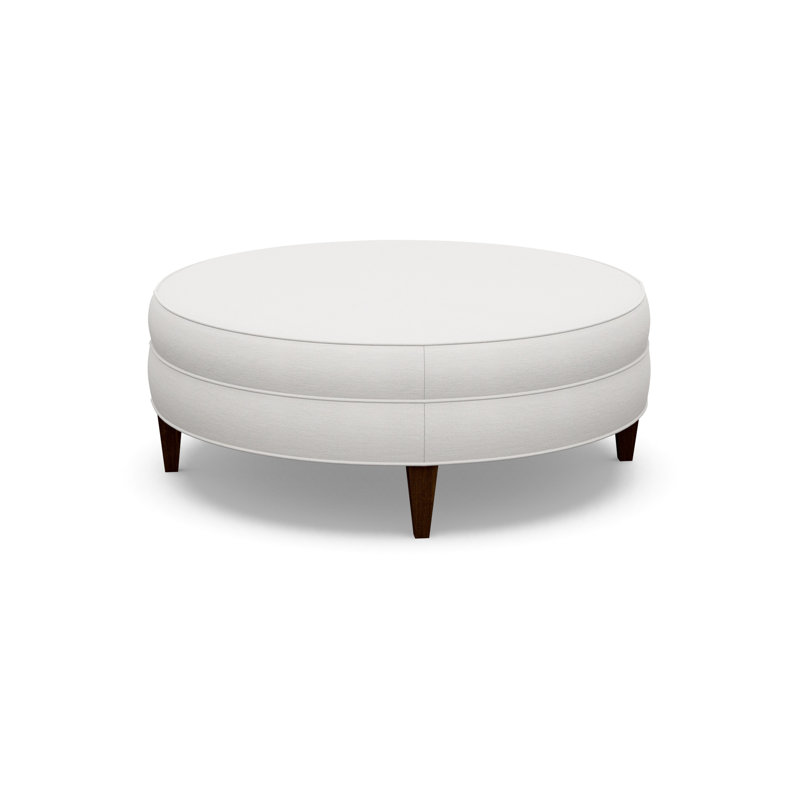Round Ottoman, Walnut, 9637-80