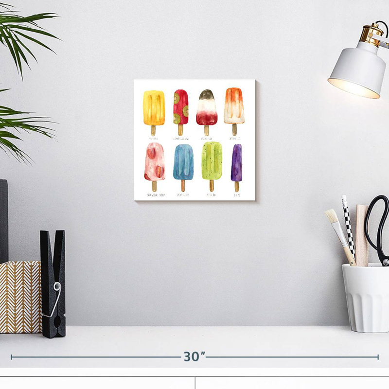 Arney Popsicles Come Chill, 10" H x 10" W