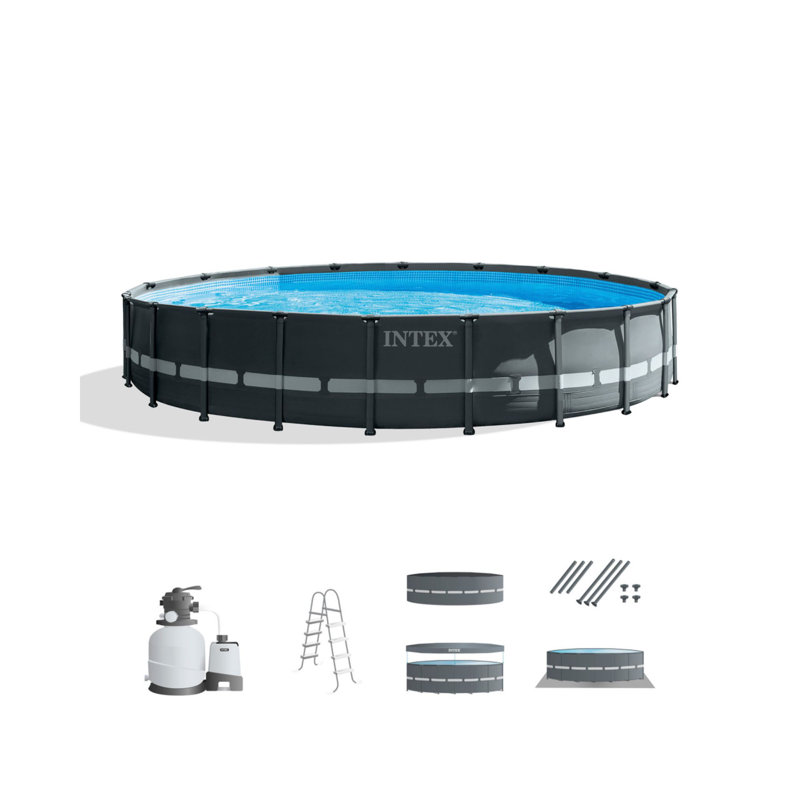 Piscine en vinyle Intex, L 240 po x H 48 po