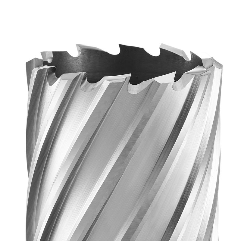 Ensemble de fraises annulaires, 13 mèches Weldon Shank Mag, 7/16 po à 1-1 / 16 po de diamètre de coupe, 1 po de profondeur de coupe, H 2 MALAL, 2 goupilles-pilote, clé hexagonale et étui portatif, à utiliser avec des perceuses magnétiques