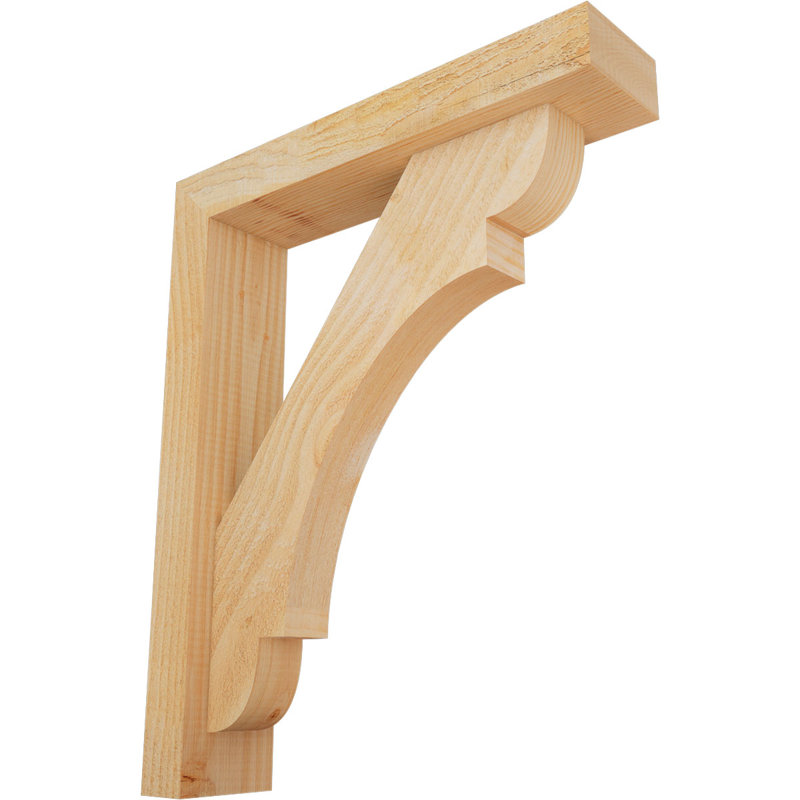 Support de bloc olympique avec entretoise décalée, 22 X 18, Sapin Douglas de l 4 po (scié brut)