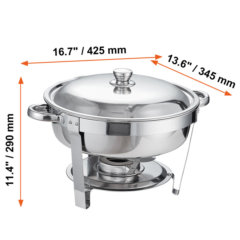 Ensemble de buffet à vaisselle Chafing