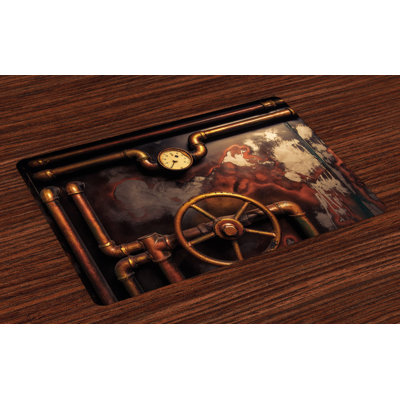 Raphael Steam Pipes Placemat