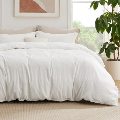 Ensemble de housse de couette avec drap-housse