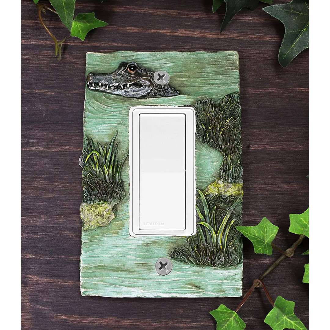 Najeem Landscape & Nature 2 - Gang Rocker Standard Wall Plate (Set of 2) Wildon Home®
