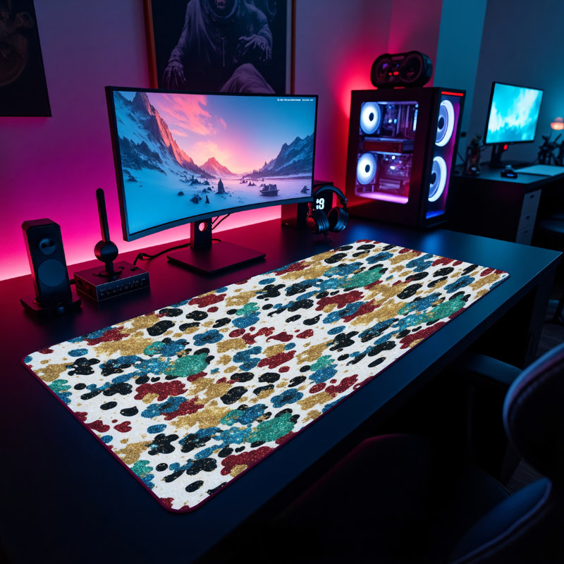 Polyester Desk Pad, 23.6x13.8