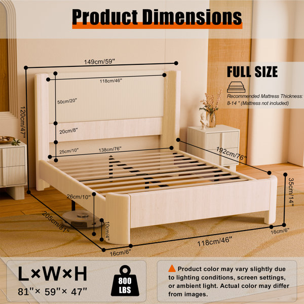 Dimensions du produit