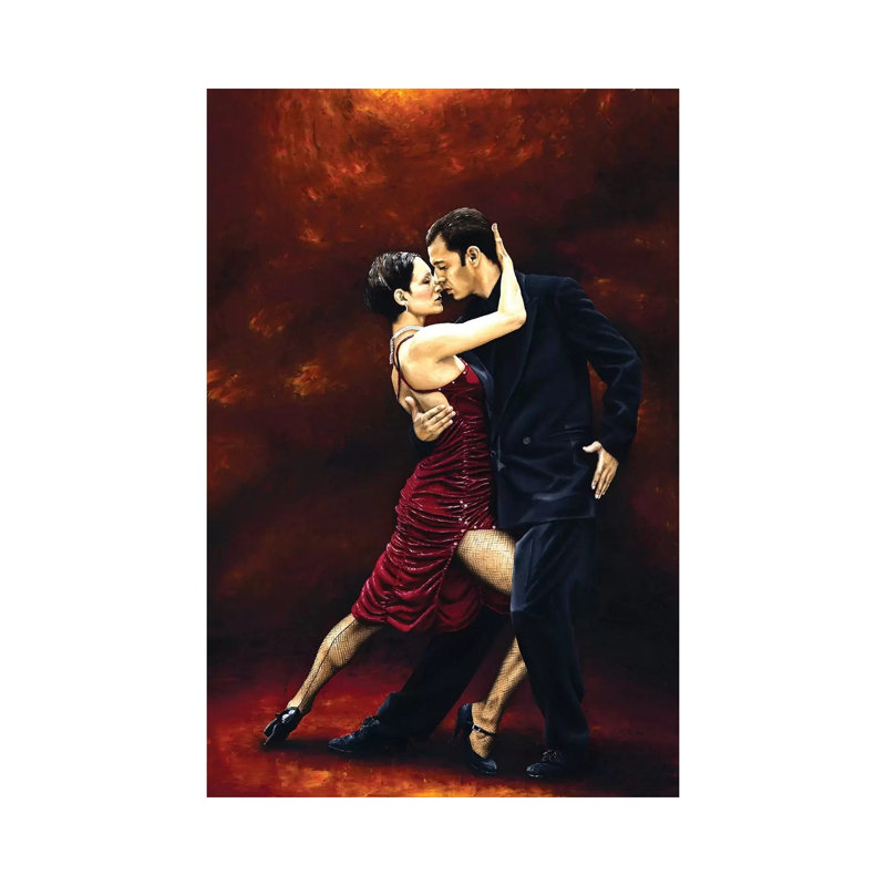 That Tango Moment - impression sur toile tendue, H 26 po x l 18 po x 1,5 po