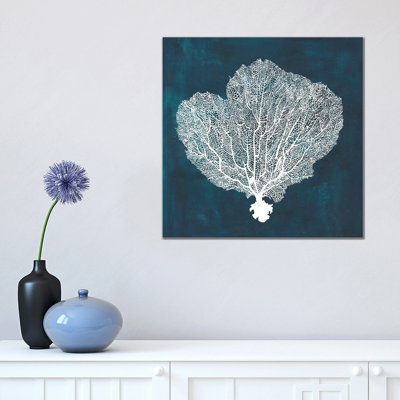Inverse Sea Fan I by Grace Popp - Wrapped Canvas Print