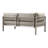 Pangea Home Novae 65" Aluminum Outdoor Patio Sofa with Quick-Dry Cushions – Modern Weather-Resistant Sofa with Rust-Free Frame & Easy Assembly-1862140348