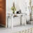 Micheline 47.2'' Glass Top Console Table-431286216