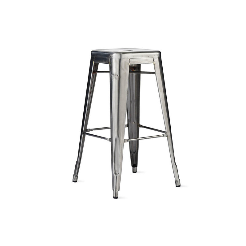 Adonis 26" Patio Bar Stool, Grey
