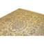 Hand Knotted Wool Area Rug in Gold And Light Green