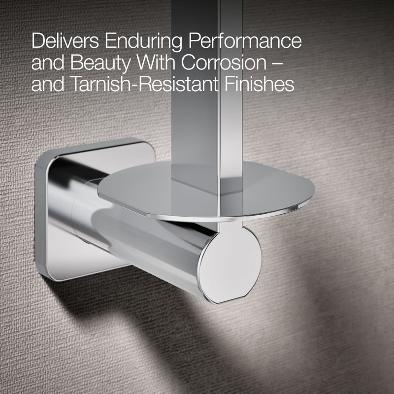 Parallel Vertical Toilet Paper Holder, Polished Chrome