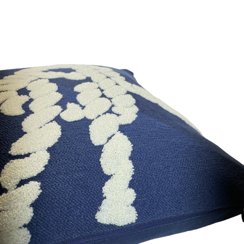 Embroidered Cotton Blend Pillow Cover