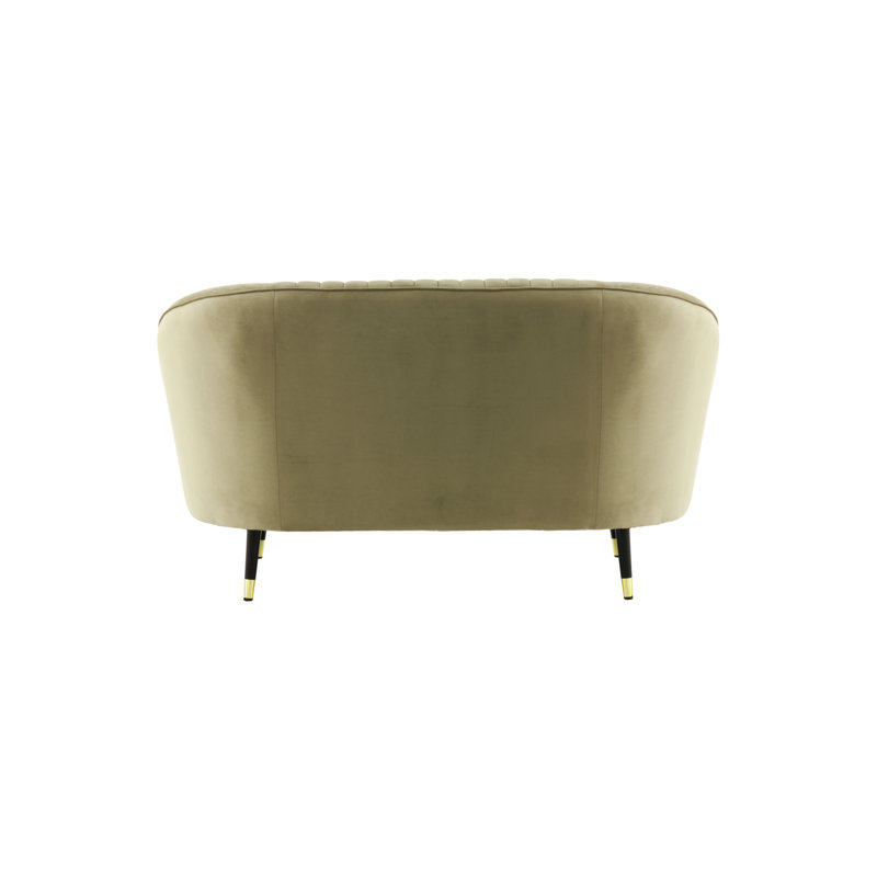 Shyann 2 Seater Loveseat, Beige