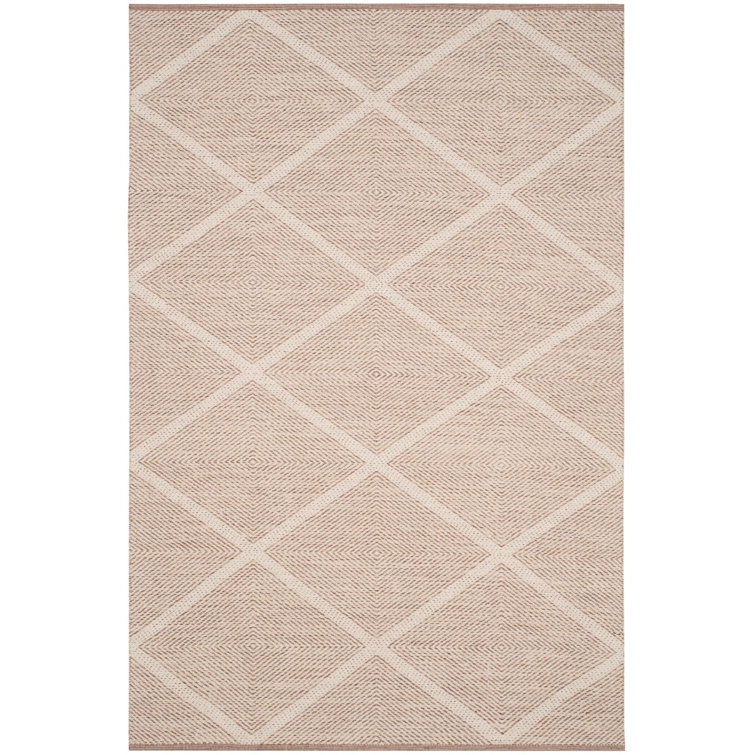 Abberton Hand Woven Cotton Geometric Rug