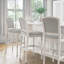 26" Weathered Grey Counter-Height Bar Stool with Grey Upholstered Seat and Back, 1PC-755379273-755379276-755379277