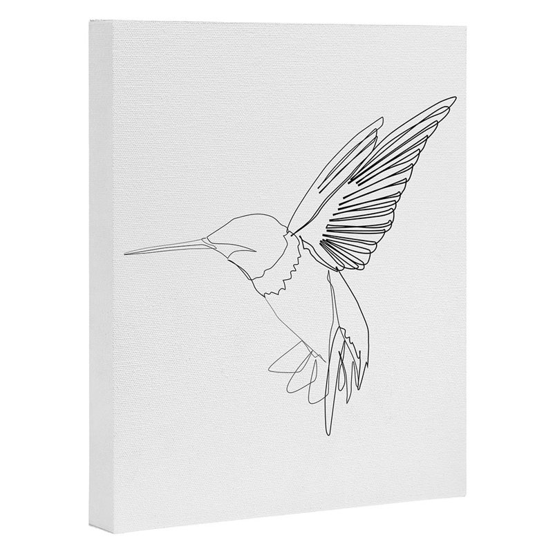 " Humming " by Annette Elisse Design, Wrapped Canvas, 20" H x 16" W x 2" D