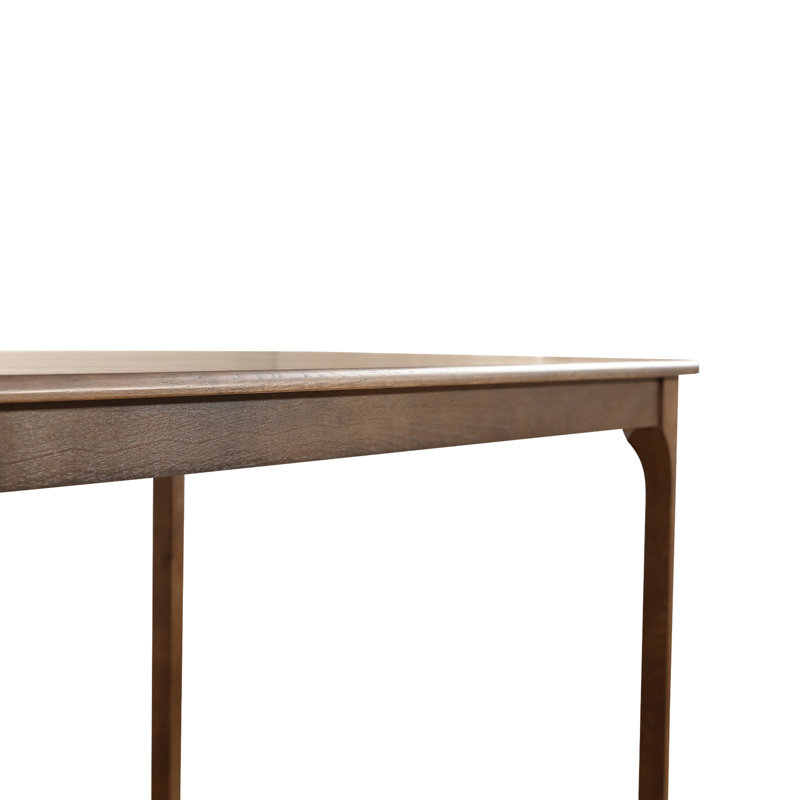 Aldridge Rectangle Wooden Dining Table - 140cm, Walnut