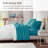 Cotton Blend Jersey Knit Teal All Season 3-Piece Twin XL Sheet Set-1000049388-944867358