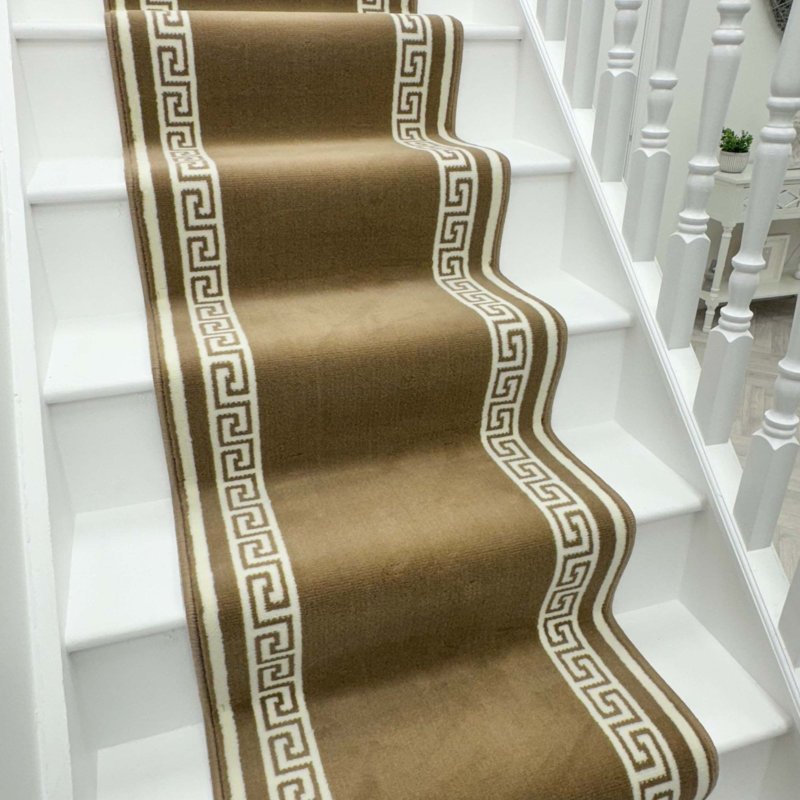Stair Runner Geometric Area Rug, Runner 60 x 450 cm