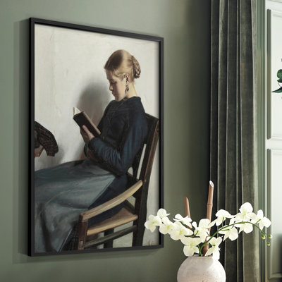«Vintage Portrait Print LII» sur papier
