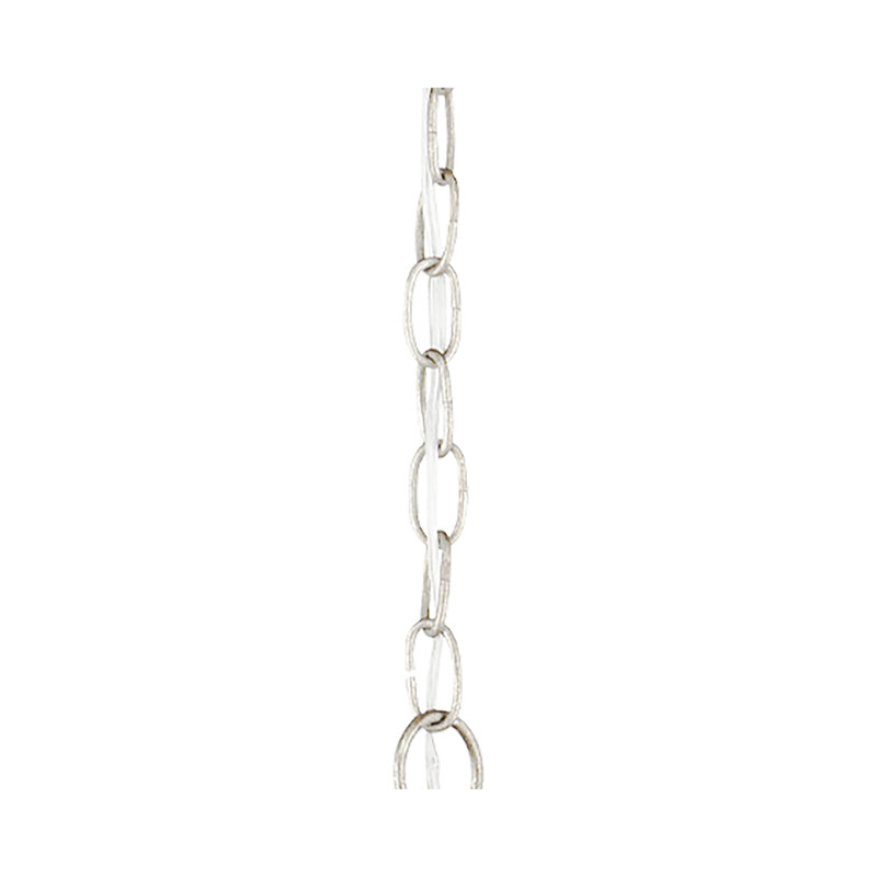 3' Painted Contemporary Gold Chain, Champagne, 36" H x 0.25" W x 0.25" D