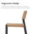 Outdoor Stackable Woven Dining Chairs (Set of 2)