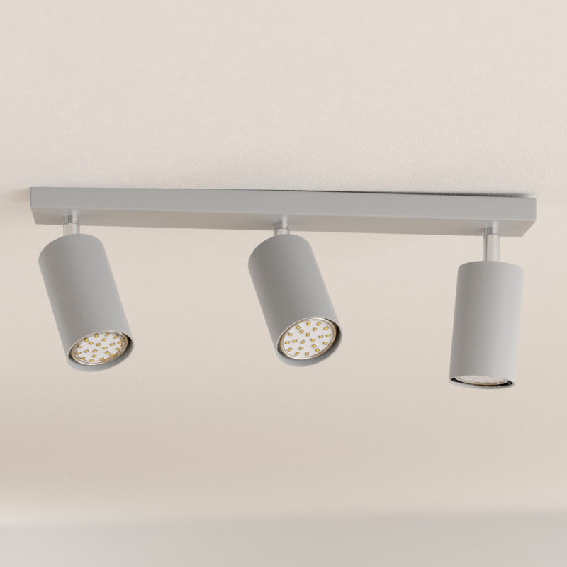 Philip Semi Flush Mount, Grey