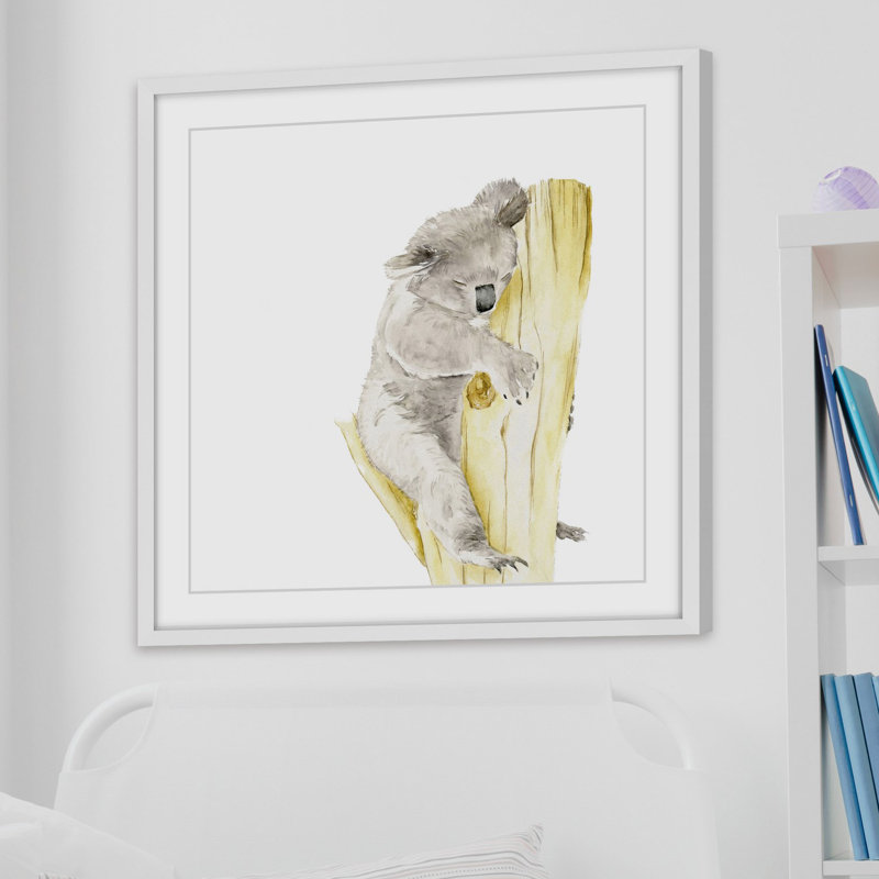 «Baby Koala I», reproduction encadrée, H 18 po x l 18 po x P 1,5 po
