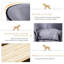 Earlene Dog Sofa in Light Grey