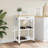 vidaXL Kitchen Trolley MONZA 23.6"x15.7"x34.8" Solid Wood Pine-752268434-781294832-781294845