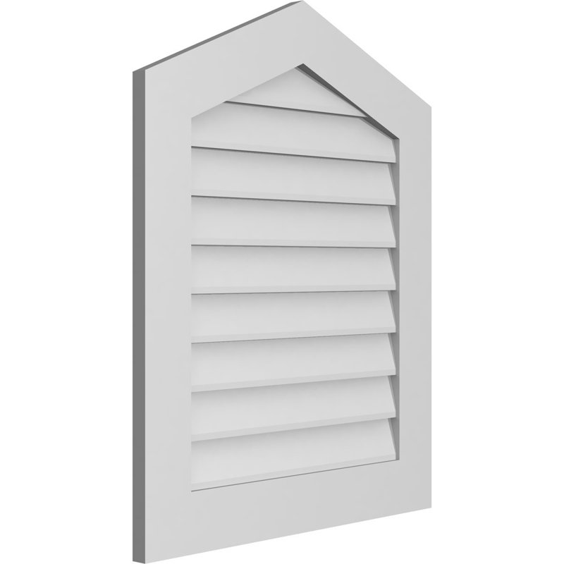 Ventilateur à pignon non-fonctionnel Signature, H 32 po x l 26 po x P 1 po, Brai 5/12