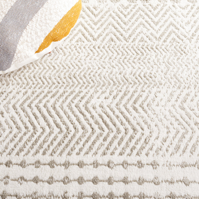 Nagelly Performance Geometric Rug, Square 4'