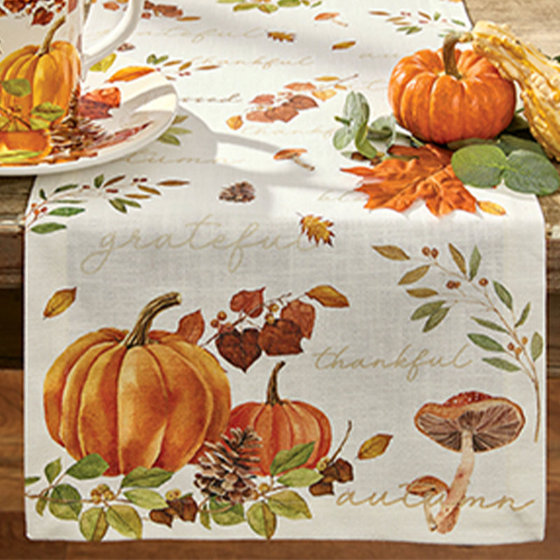 Chemin de table Essence Of Fall 13 po, L 54 po x l 13 po