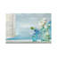 A Beautiful Day At The Beach - 3 Glass Bottles by Danhui Nai - Wrapped Canvas Painting-1082964279