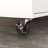 White Foldable Rolling Kitchen Cart