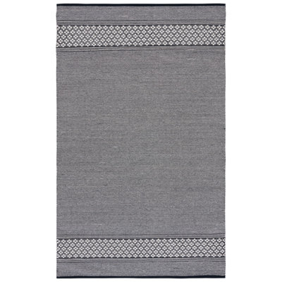 Danytza Flat Weave Cotton Striped Rug